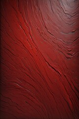 Fototapeta premium arafed red paint with a black border on a wall