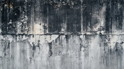 Obraz premium A textured concrete wall showing signs of wear and weathering.