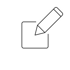 Edit Document Icon. Edit Document Symbol. Simple flat icon illustration of Edit Document. Edit Text sign.