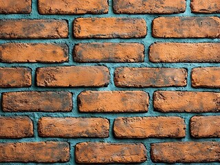 Fototapeta premium Textured brick wall design urban setting close-up photography industrial environment artistic perspective