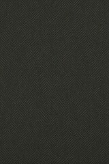 a close up of a black fabric with a pattern of squares