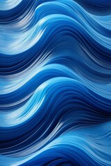Fototapeta premium a close up of a blue and white wavy background