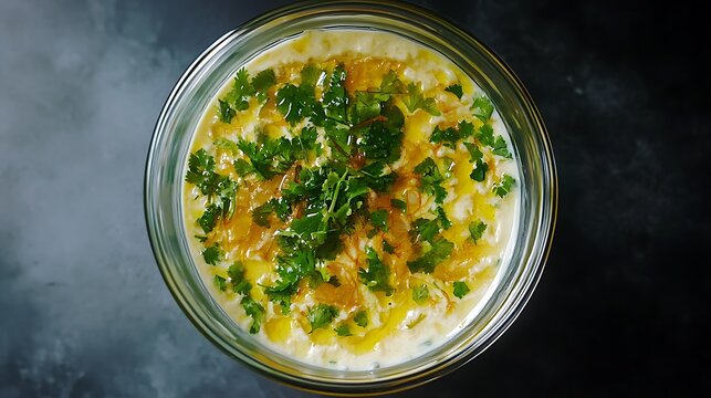 Plain dry dahi badhe for preparation of chaat shocking in water after frying