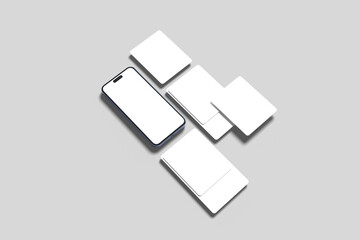 Multi Pages Social Media Mockup for showcasing your design to clients