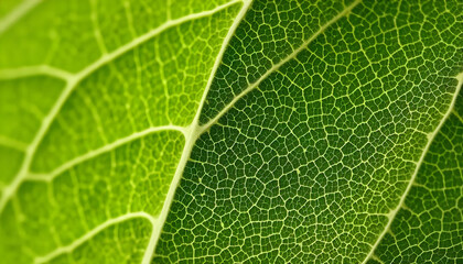 Close-up view of a leaf's surface