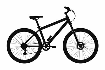 Obraz premium Mountain Biking Outlines Pack