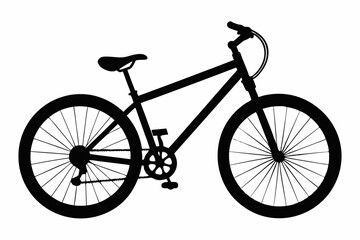 Fototapeta premium Mountain Biking Outlines Pack