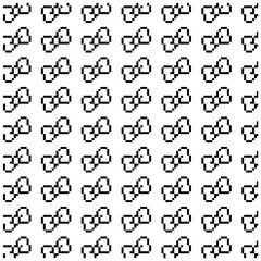 black and white seamless pattern