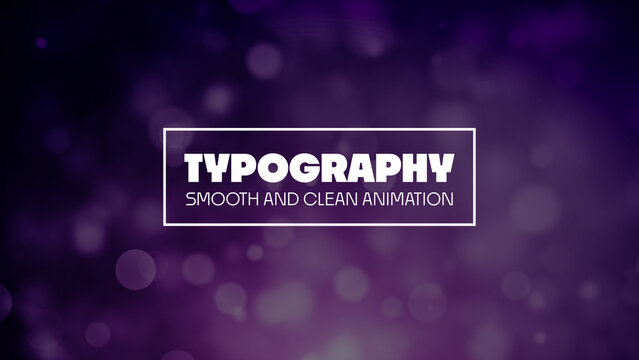 Motion Typography