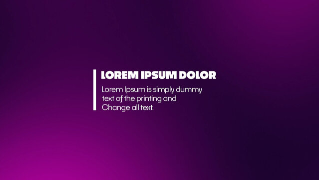 Minimal Animated Title