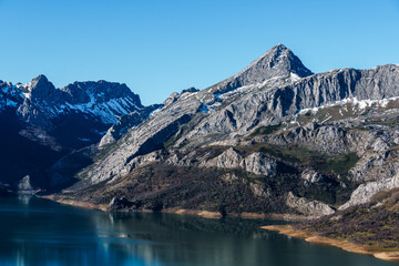 Serene Mountain Lake