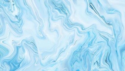Fototapeta premium soft blue marble texture with fluid abstract swirls, ideal for backgrounds, artistic digital designs, and minimalist branding elements