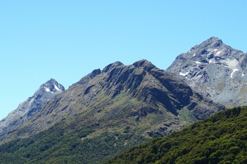 landscape in the mountains