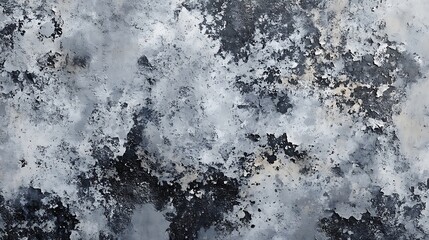 A highly detailed black and white grunge texture