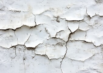 Fototapeta premium White and gray concrete wall texture with subtle cracks and weathering, perfect for background design or wallpaper, highly detailed, high resolution, stock photo
