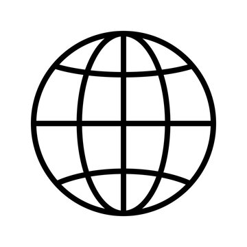 recommend clip art: Globe Icon vector illustration, Go to web symbol icon, www symbol, Web icon, website, homepage icon set, earth clip art, globe symbol isolated white background