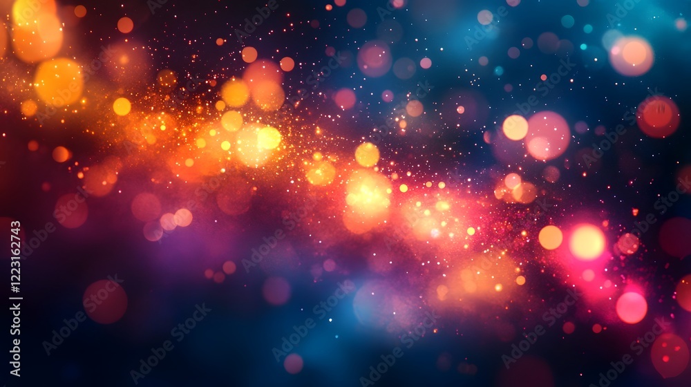 Poster captivating and mesmerizing fluid light patterns with vibrant luminous ethereal color gradients and 