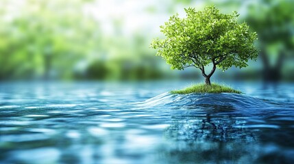 Recognizing the vital importance of water conservation in nature, especially in combating climate change and sustaining environmental health. 