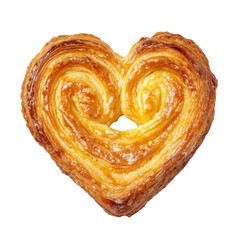 golden palmier puff pastry cookie