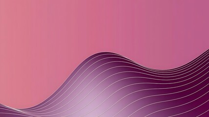Abstract wave background with soft pink and purple gradient for business presentations or branding design