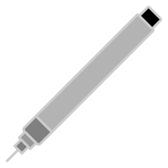 Lining Pen architecture icons monochrome color
