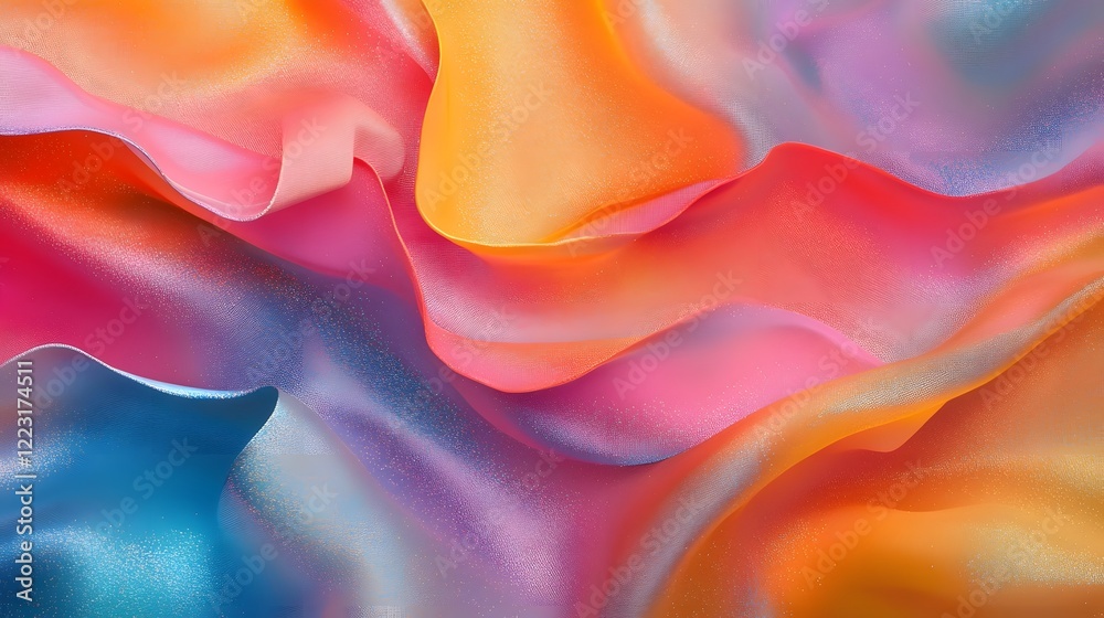 Poster stunning abstract background with vibrant dynamic patterns featuring bold playful color gradients an