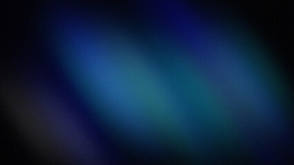 Black blue teal emerald green abstract background. Color gradient ombre blend. Smooth blur. Subtle light beam fade flow. Elegant deep moody aesthetic texture. Noise grain mesh glow metallic shimmer