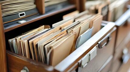 Editorial style image of information retrieval from government databases for statistical reporting.  