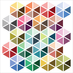 Obraz premium abstract geometric background triangle abstract colorful vol02