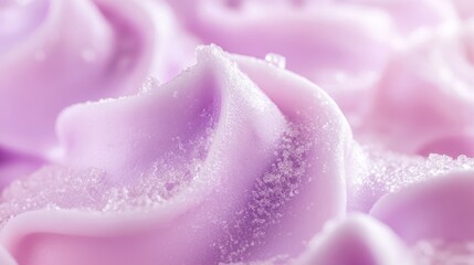 Fototapeta premium Lavender marshmallow with fluffy texture