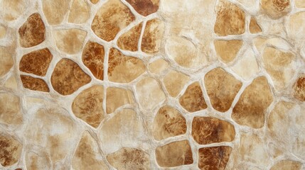 Fototapeta premium Giraffe skin pattern with textured abstract design for background use