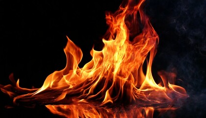 Fototapeta premium flame background