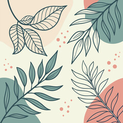 Organic Patterns with Watercolor Textures