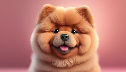 Niedlicher Chow Chow