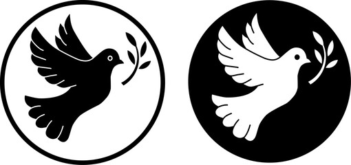 peace dove icon