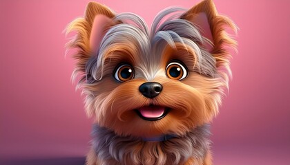 Naklejka premium Yorkshire Terrier