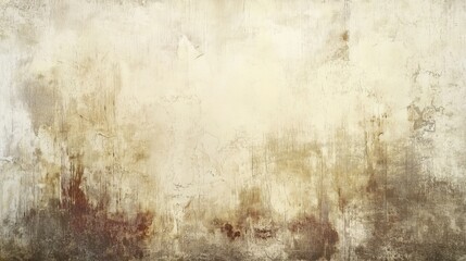 Vintage beige texture with weathered and distressed grunge details