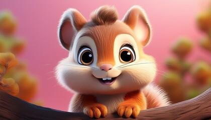 Niedliches Eichhörnchen