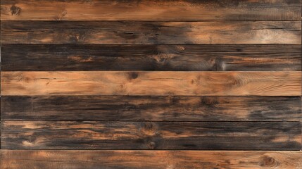 Naklejka premium Rustic wooden texture with aged surfaces and natural woodgrain pattern