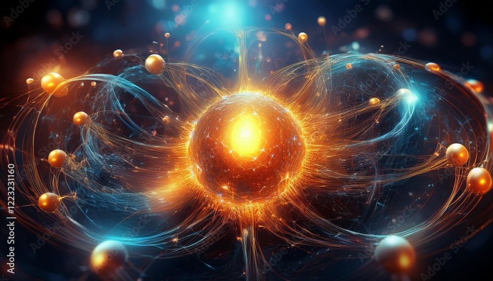 Wall mural background with space