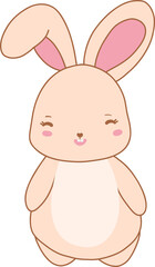 This playful cartoon bunny and rabbit clipart.perfect for celebrate with Easter Day and first easter for kids.
