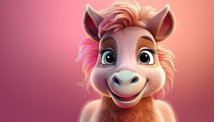 Obraz premium Niedliches Pferd