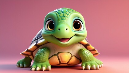 Fototapeta premium Niedliche Schildkröte