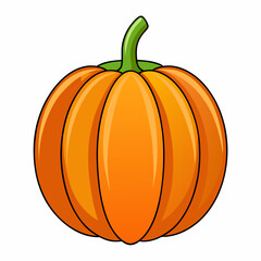 pumpkin isolated on white