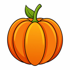 pumpkin isolated on white