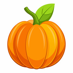 pumpkin isolated on white