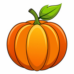 pumpkin isolated on white