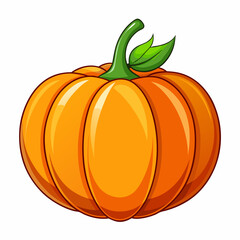 pumpkin isolated on white