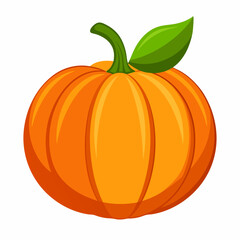 pumpkin isolated on white