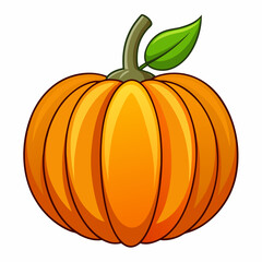 pumpkin isolated on white